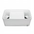  US Direct  Portable Rolling Cooler Ice Chest Cart Trolley 80qt For Outdoor Patio Deck Party Beer Drink Cooler gray