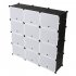  US Direct  Portable Shoe  Rack Organizer 7 Tier Shelf Storage Cabinet Stand For Heels Boots Slippers 40 30 30 Pattern models