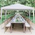  US Direct  Portable Tent 3X3m Portable Sports Cabana Compact Instant Canopy Tent for Hiking Camping Fishing Picnic Family Outings white