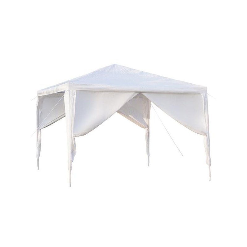 US Portable Tent 3X3m Portable Sports Cabana Compact Instant Canopy Tent for Hiking Camping Fishing Picnic Family Outings white