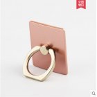 US Portable Universal Metal Finger Ring Phone Holder 360° Rotating Bracket for <span style='color:#F7840C'>iPhone</span> Samsung Rose gold