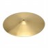  US Direct  Professional 16 inch Drum Cymbal 0 7mm Thickness Copper Alloy Crash Cymbal Suitable For Drum Set gold