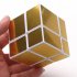  US Direct  Professional Mirror Magic Cube Set 5x5x5 Fluctuation Angle Puzzle Cube Stress Reliever Speed learning   Education Toys Golden