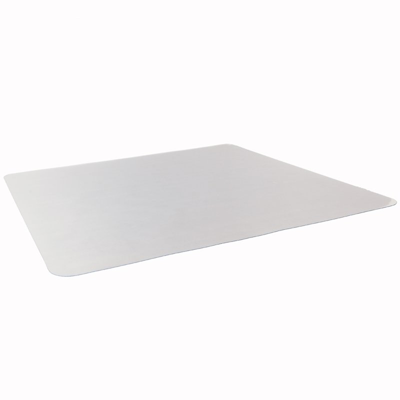 [US Direct] Pvc Matte  Floor  Protection  Mat Chair Mat Without Nails Rectangular (120x150x0.15cm) Transparent