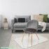  US Direct  Pvc Transparent Floor  Protection  Cushion Chair Cushion With Nails Rectangular 90x120x0 2cm Transparent