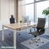  US Direct  Pvc Transparent Floor  Protection  Cushion Chair Cushion With Nails Rectangular 90x120x0 2cm Transparent