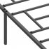  US Direct  Queen Metal Platform Bed Frame with Sturdy Steel Bed Slats Mattress Foundation No Box Spring Needed Large Storage Space Easy to Assemble Non Shaking