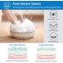  US Direct  RENPHO Steam Foot Spa Bath Massager  RENPHO Foot Sauna Care with Fast Heating  No Water Pouring  and 4 Pedicure Massage Rollers  More Effective and 