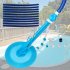  US Direct  RONSHIN Automatic Swimming Pool Cleaner Set Cleaning Machine Blue