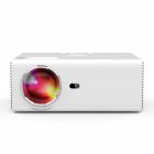 [US Direct] Rd-822 Hifi Video Projector Built-in Powerful 5w Speaker Low Noise Home Mini Pico Projector Compatible For Android Ios White