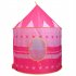  US Direct  Realeos Portable Folding Play Tent Children Kids Castle Breathable Cubby Small Room Playhouse pink