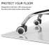  US Direct  Rectangle Protective Mat Home use Transparent Non slip Chair Pad Without Nails For Protecting Floor Furniture  90x120x0 2cm  Transparent