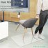  US Direct  Rectangle Protective Mat Home use Transparent Non slip Chair Pad Without Nails For Protecting Floor Furniture  90x120x0 2cm  Transparent