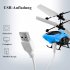  US Direct  Remote  Control  Helicopter Mini Infrared Rc Helicopter With Gyro Blue Blue