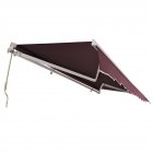 US Retractable Awning Aluminium Household Washable Quick Dry Canopy
