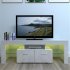  US Direct  Rgb Led Tv Stand  Cabinet Modern With 2 Storage Drawer For Living Room As shown