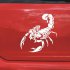  US Direct  Scorpion Totem Decals Car Stickers Car Styling Vinyl Decal Sticker for Cars Decoration white