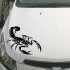 US Direct  Scorpion Totem Decals Car Stickers Car Styling Vinyl Decal Sticker for Cars Decoration white