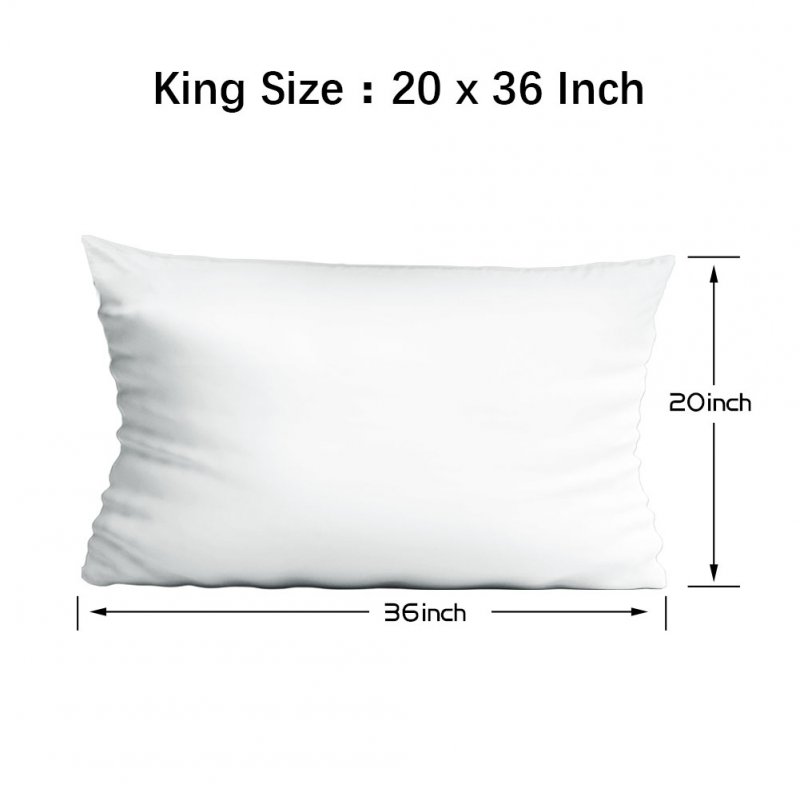 US Set of 4 400 Thread Count Soft Sateen 100% Egyptian Cotton Pillowcase Protectors White