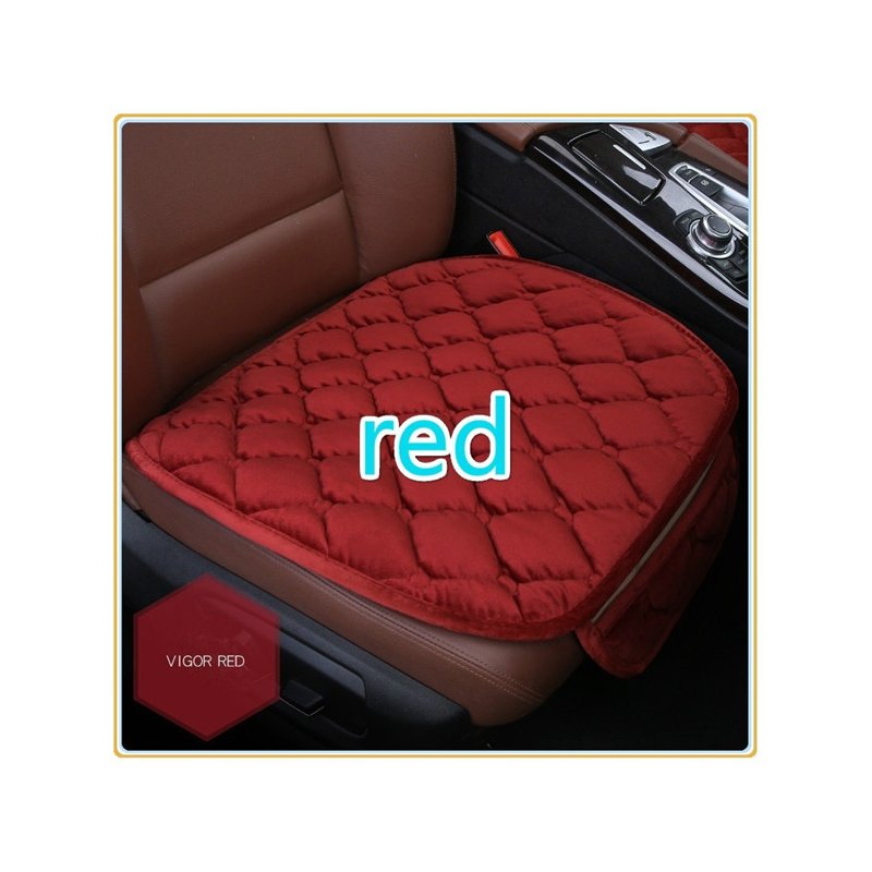 US Simple Comfortable Car Front Cushion Non-slip Breathable Car Cushion red
