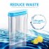  US Direct  Simpure Longlast Everyday Water  Filter  Pitcher 3 Level Composite Water Filter Dp01 blue
