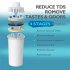  US Direct  Simpure Longlast Everyday Water  Filter  Pitcher 4 Level Composite Water Filter Dp06 Large 10 Cup 1 Count blue