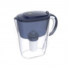 US Simpure Longlast Everyday Water  Filter  Pitcher 4 Level Composite Water Filter Dp06 Large 10 Cup 1 Count blue