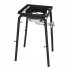  US Direct  Single Head Burning Stove 20w Btu Outdoor Furnace With 1 2m Leather Tube 0 20psig High Pressure Valve black