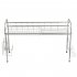  US Direct  Single Layer Bowl  Rack Shelf Dish Drainer 90cm Inner Length Kitchen Organizer Silver