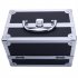  US Direct  Sm 2176 Makeup Case Portable Large Capacity Jewelry Storage Box Cosmetic Organizer With Mirror Handle black