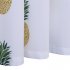  US Direct  Small Window Curtains Set Pineapple Printed Plain Weave Window Tiers Kitchen Bathroom Basement Bedroom Drapes