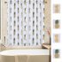  US Direct  Small Window Curtains Set Pineapple Printed Plain Weave Window Tiers Kitchen Bathroom Basement Bedroom Drapes