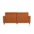  US Direct  Sofa  Loveseat  Sets Couch Furniture Upholstered 3 seat Sofa Couch Home Office Furniture Orange