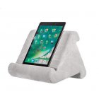 [US Direct] Soft Pillow Pad Reading Bracket for iPad Phone Support gray