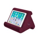 [US Direct] Soft Pillow Pad Reading Bracket for iPad Phone Support wine red