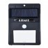  US Direct  Solar Light  8 LED Outdoor Solar Powerd Wireless Waterproof Security Motion Sensor Light