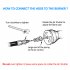  US Direct  Square Gas Stove 20w BTU Diameter 26cm Outdoor Furnace With 1 2m Leather Tube 0 20psig High Pressure Valve black