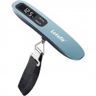[US Direct] Stainless Steel Electronic Luggage Scale EL910H High-precision Travel Digital Hanging Scales With Hook blue