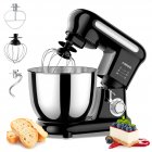  US Direct  Stand Mixer 4QT Food Mixer for baking 300W 6 Speeds Electric Cake Mixer with Bowl  Dough Hook  Whisk