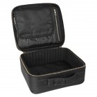 [US Direct] Storage Bag Professional 600d Oxford Cloth Cosmetic Bag Makeup Artist Travel Storage Bag Black Sm-1805 black
