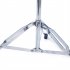  US Direct  Straight Cymbal Stand Stainless Steel Adjustable Bracket Drum Hardware Percussion Mount Holder Gear Set silver