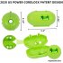  US Direct TOWALLMARK 2PCS Outdoor Extension Cord Cover Protective Cover Green