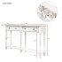  US Direct  TREXM Console Table Sofa Table Easy Assembly with Two Storage Drawers and Bottom Shelf for Living Room  Entryway  Espresso 