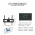  US Direct  TV Stand Adjustable Light Weight Easy Installation Space Saving Wall Mount Bracket 32 65 inches