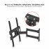  US Direct  TV Stand Adjustable Light Weight Easy Installation Space Saving Wall Mount Bracket 32 65 inches