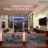  US Direct  TV Stand Adjustable Light Weight Easy Installation Space Saving Wall Mount Bracket 32 70 inches