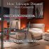  US Direct  TV Stand Adjustable Light Weight Easy Installation Space Saving Wall Mount Bracket 32 70 inches