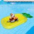  US Direct  TWISTER CK Cool Summer Inflatable Pineapple Pool Float Raft with 3 Saucer Gifts