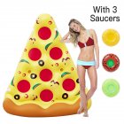 US TWISTER.CK Pizza Slice Inflatable Pool Float Triangle Shape Party Toy