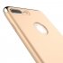  US Direct  Thin Slim 3 in 1 Metal Texture PC Hard Back Protection Case Cover Skin for iPhone 7 Gold
